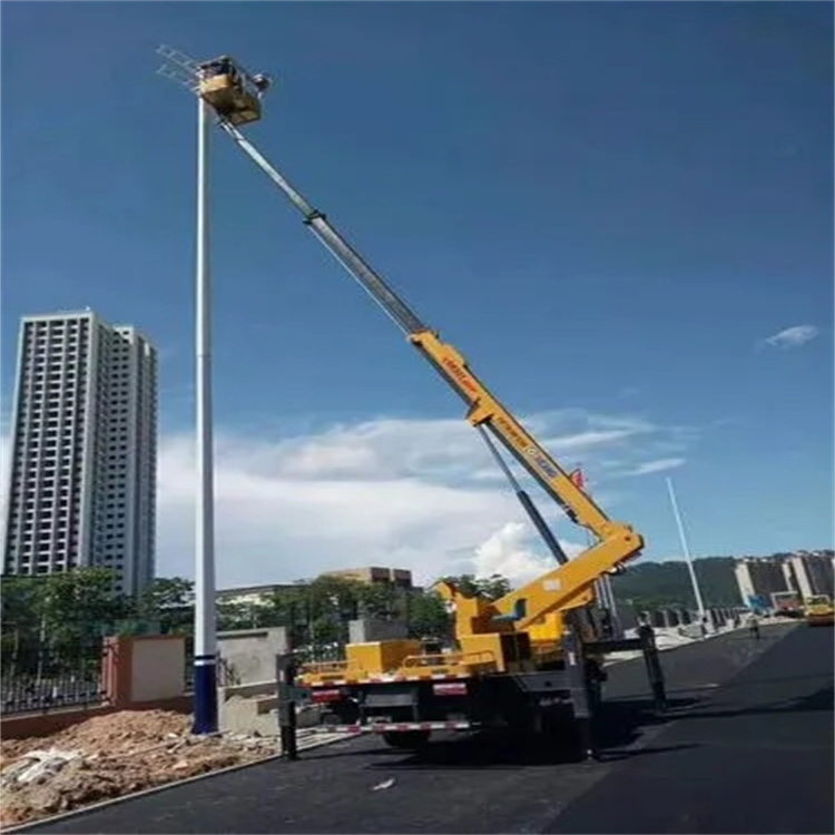 扬中维修路灯的曲臂升降车出租